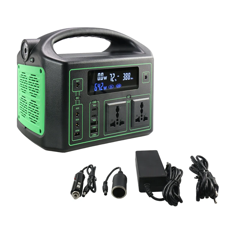 Portable power station electronics portable battery charger 220V ac output solar charging 100W 93600mah 100000mAh