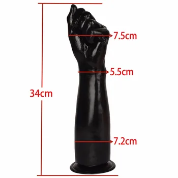 Huge Fist Hand Dildo Sex Toys For Woman Masturbator Giant Dildo Fake Penis Large Dildos For Women Erotic Adult Fisting Toys 2
