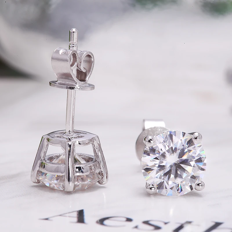 【HYERES LOR】24FW★ Essence Silver W Moissanite Earrings HYÈRES LOR (イエールロール ) - エッセンスシルバー(W)モイサ