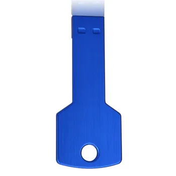 

16GB metal key U disk dark blue portable USB memory Card adapter for PC Laptop/