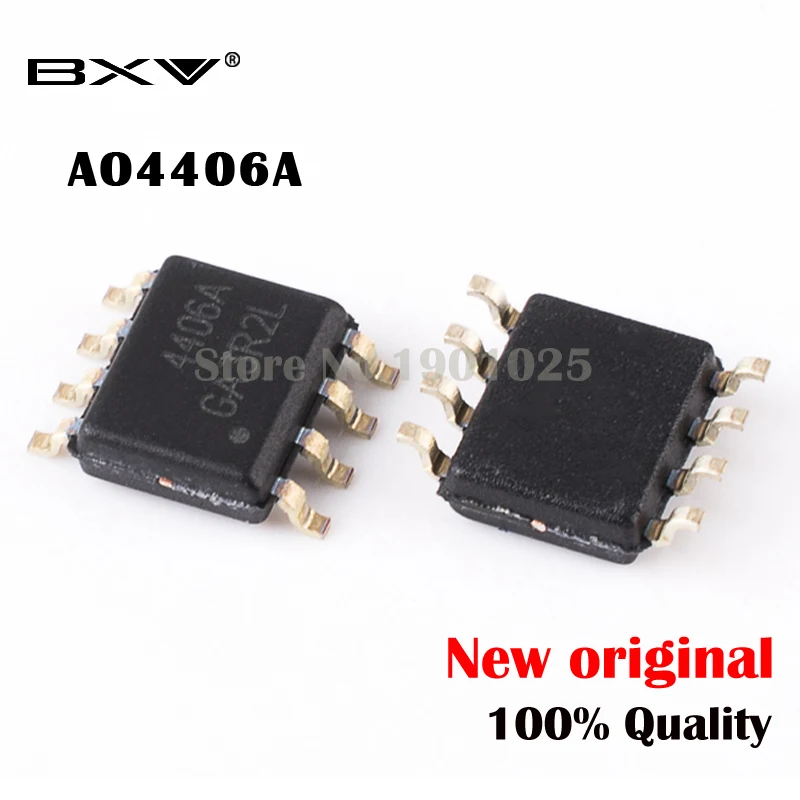 Бесплатная доставка 10 шт./лот AO4406A SOP 8 4406A 4406 SMD original IC|Интегральные схемы| |