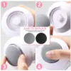 40 Pieces Regular Coarse Replacement for Portable Electric Foot Grinder Foot File Callus Remover Electric Callus Remover Hard 6