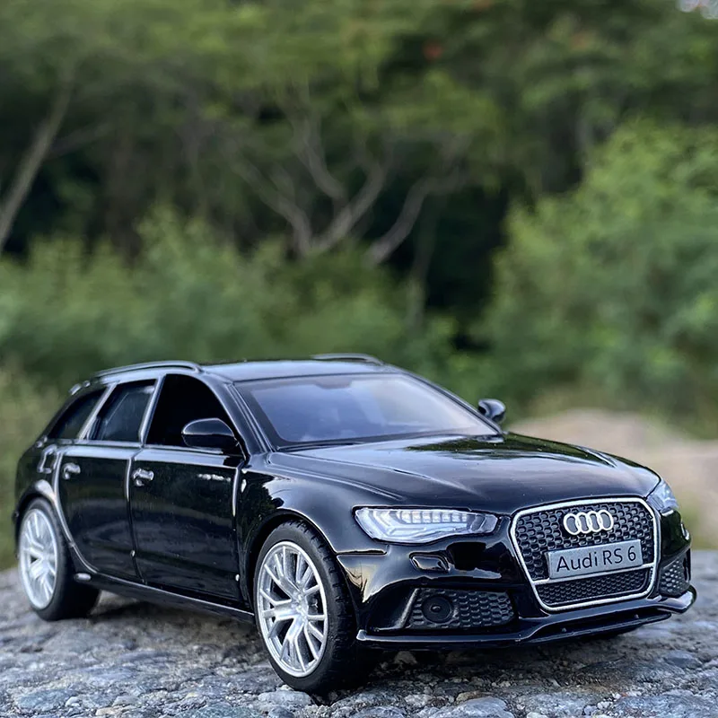 

1:36 Audi RS6 Station Wagon Car Model Alloy Diecasts Toy Vehicles Car Metal Model Simulation Pull Back Collection Childrens Gift