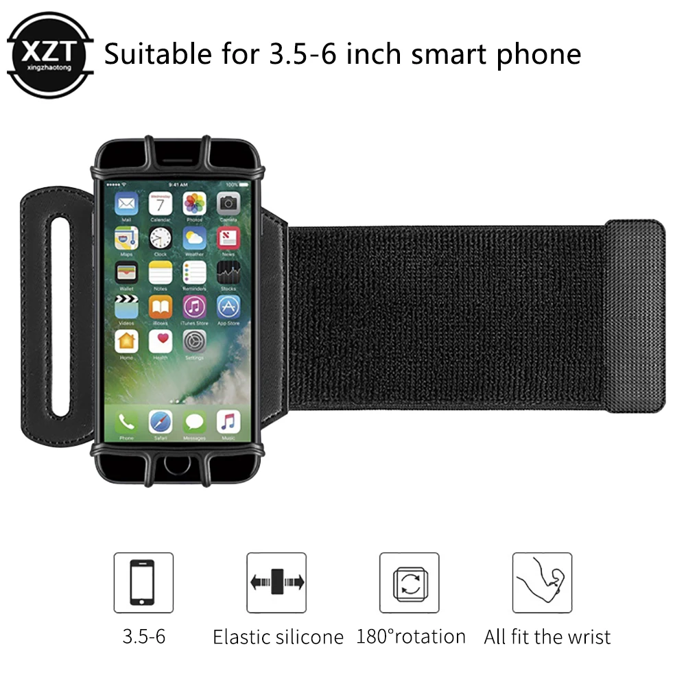 Wristband Phone Holder for iPhone Running Sport inch