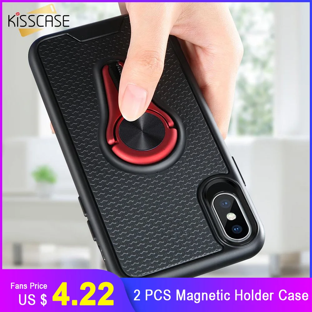 

KISSCASE 2 PCS Original Case For Xiaomi Mi 9 9T Pro 9T Magnetic Car Mount Holder Case For Redmi Note 7 Pro 7 6 Pro 6 Capinhas
