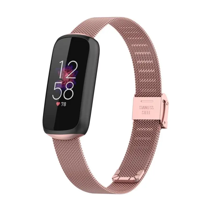 Wristband For Fitbit Luxury Bracelet Smart Band Metal Stainless Steel Watch Special Edition Bracelets Bel | Электроника