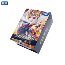 TAKARA TOMY Pokemon, 100 шт., GX, EX MEGA Flash Card, 3D версия, LOST THUNDER, коллекционная карта для детей, рождественские подарки