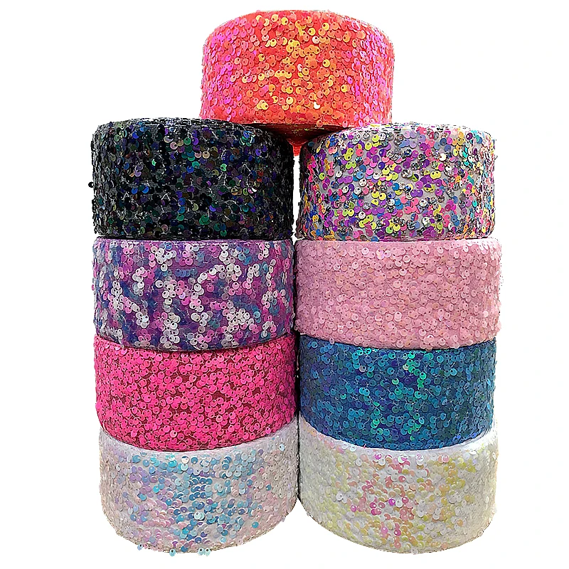 3 inch 75mm new tulle mesh sequin ribbon | Дом и сад