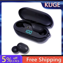 Nouveau H6 sans fil casque Bluetooth 5.0 écouteur TWS HIFI Mini dans l'oreille sport course casque Support iOS/Android téléphones HD appel(China)