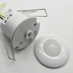 Capteur de mouvement humain, interrupteur Intelligent à infrarouge intégré, 12V 24V 