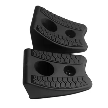 

2pcs/set New Automobiles Anti-slip Block Rubber Car Tyre Slip Stopper Control Wheel Alignment Block Tire Support Pad Hot