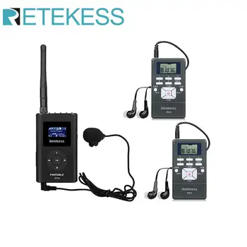 

0.3W 1 FM Transmitter FT11+ 2 FM Radio Receiver PR13 Wireless Tour Guide System for Guiding Church Meeting Translation FM Radio
