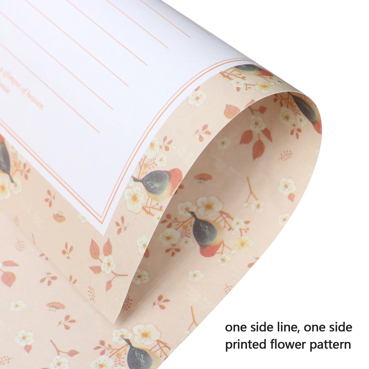 Cute Cartoon Animals Floral Pattern Letter Paper + Envelope Writing Paper Gift Envelope School Office Stationery Supply 6Pcs + 3Pcs