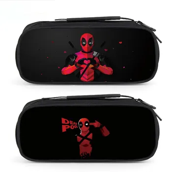 

Disney spiderman Cute Kawaii Canvas Pencil Cases Pen Bags Letter Pencil Bags For Boy Girls Gift School Supplies Stationery