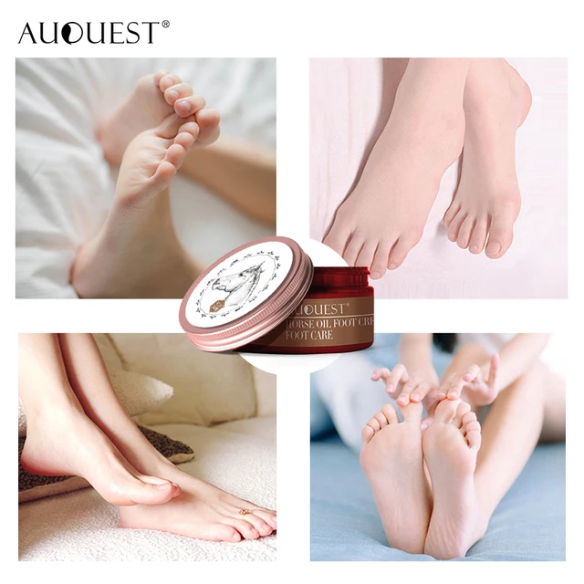 AuQuest Skin Moisturizer Antifungal Foot Cream & Vitamin 24k Gold Serum Face Nourishing Essence