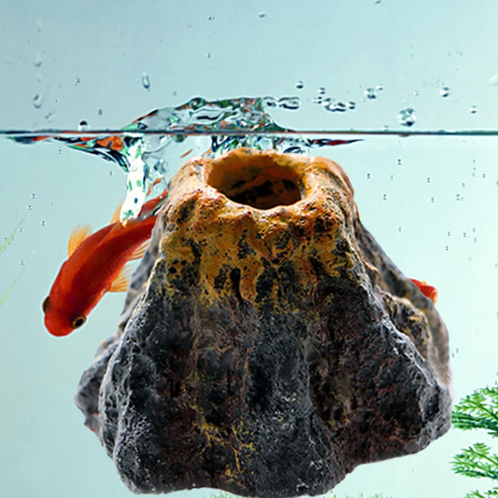 Volcano Aquarium Accessory 5