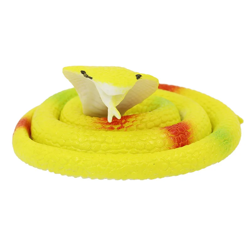 Новая игрушка поддельные змеи страшные шалости резиновый змей Забавный гаджет интересные вещи шутка Вечерние игры ужас подарок на Хэллоуин - Цвет: Color 5