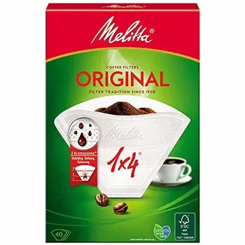 

Melitta Original 40 Filters 1 x 4, White