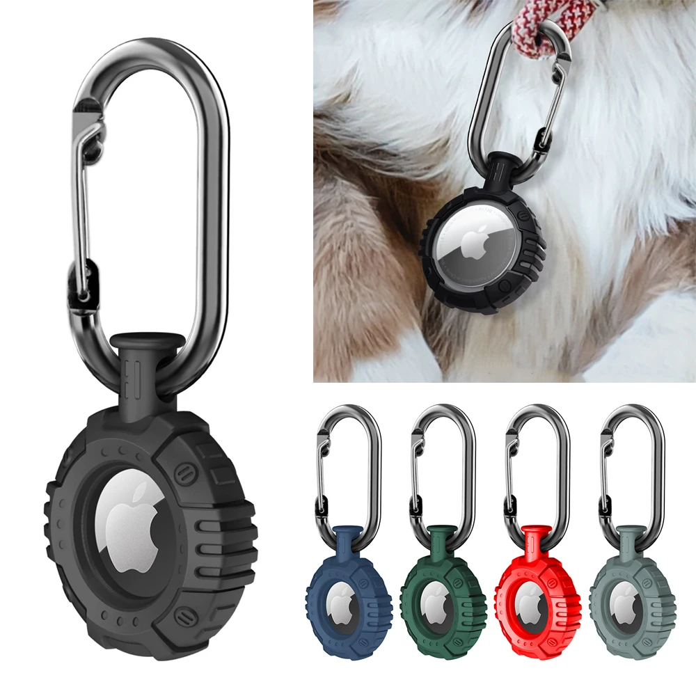 Custodia Airtag Custodia Protettiva In Tpu Per Apple Airtag Localizzatore Custodia Antiurto Anti-Smarrimento Airtag Portachiavi Airtag Cat Dog