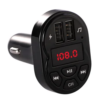 

CHUNMU Car Bluetooth MP3 Player Manufacturer Card Car Bluetooth Receiver Handsfree Kit Auto Charging 2 USB Accessories