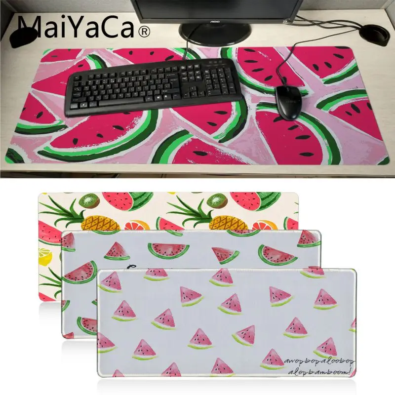 Maiyaca летние игровые коврики с фруктовым принтом игровой коврик для мыши