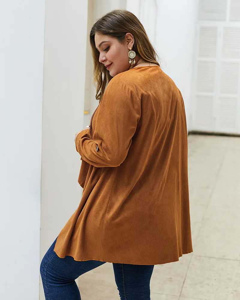 

2019 fashion plus-size Women Loose Cardigan Coat Design Sweater Jacket Cute Sweet Girl Casual Long Knitted Cardigan Tops