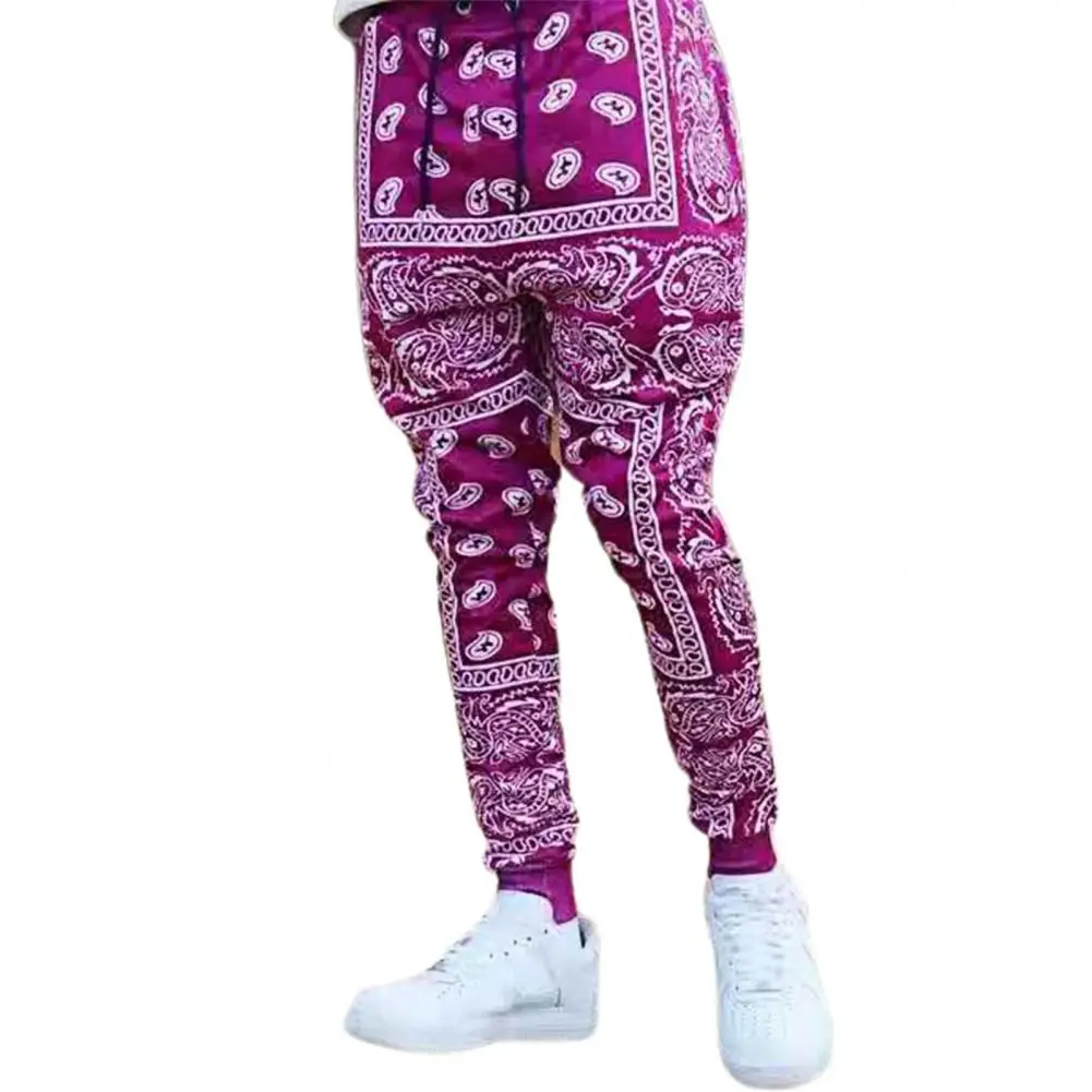 Fashion Printed Jogger Men Women Casual Pants Bandana Couple Jogging Trousers Fitness Sweatpants Bodybuilding Tracksuit Casual Pants Sports Pants Casual Sports Pants Printed Pants