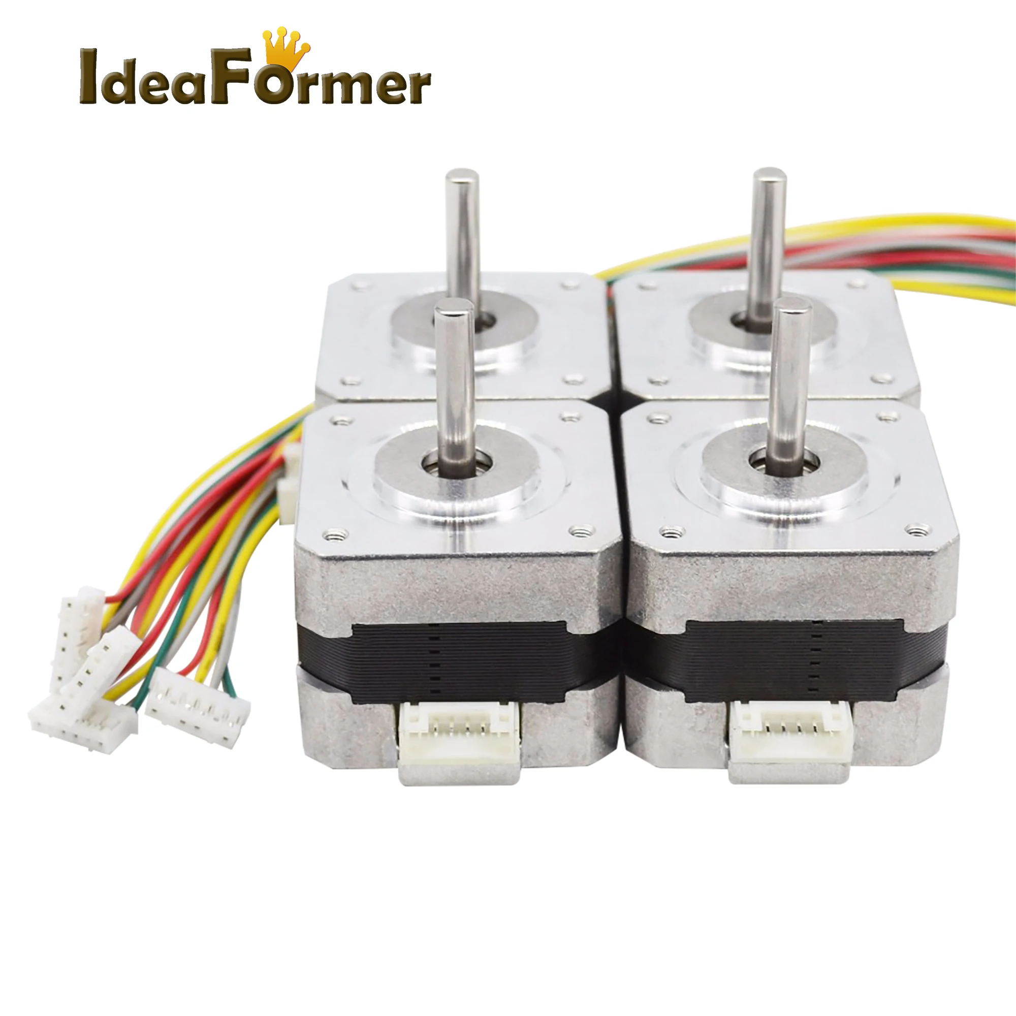 1Pc 3D Printer Parts Nema 17 Hybrid 42 Stepper Motor Height 34mm 2 Phases 1.8 degree 12V 0.4A 260mN.m for CNC Reprap