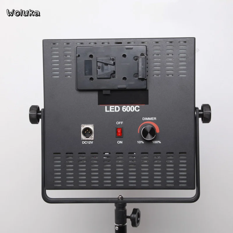 LED600C двухцветная температурная панель световая Фотографическая пленка и видео Освещение с четырехлистным экраном CD50 T16 RR1