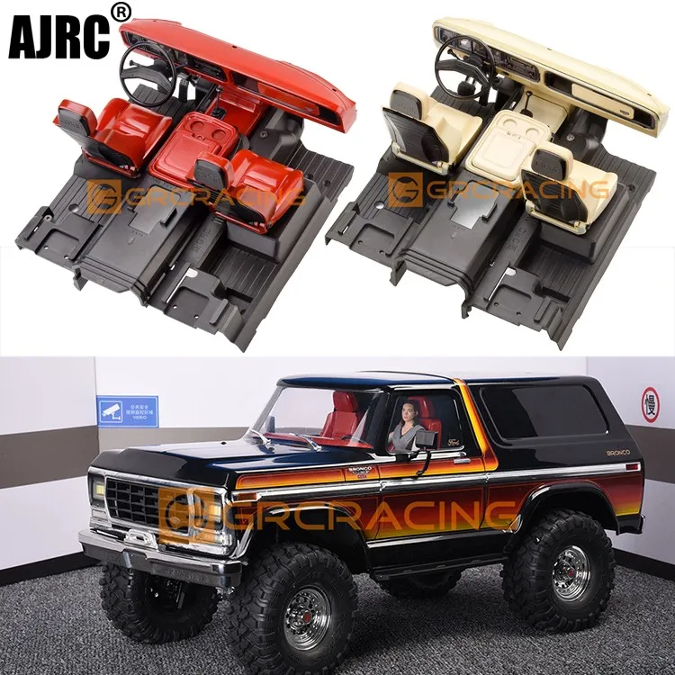 Central-Control-Seat Simulation Rc-Car Interior Trx4 BRONCO 1/10 Modification-Part 