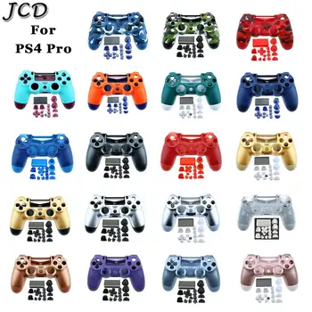 

JCD Replacement Full Shell And Buttons For JDS 040 JDM-040 DualShock 4 PlayStation 4 PS4 Pro/Slim Controller Housing Cover Case