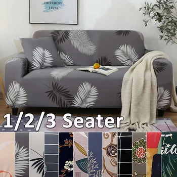 

Solid Color Modern Elastic Sofa Cover for Living Room Sectional Corner Sofa Slipcover Couch Cover Chair Protector 1/2/3 Seater