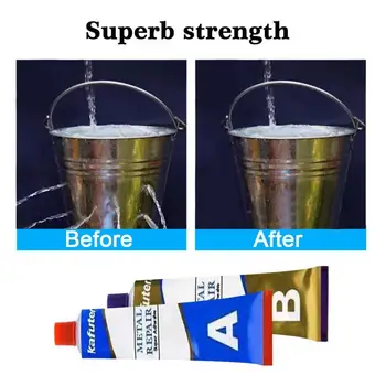 

50g Kafuter Ab Group Caster Glue Double Tube High Temperature Resistant Sealant Repair Casting Agent English Industrial Adhesive
