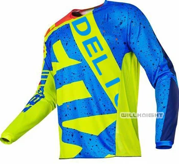 

Free shipping Delicate Fox MX 180 Nirv Motorbike Motocross Dirt MTB Bike Offroad Scooter Riding Racing Summer Short Sleeve