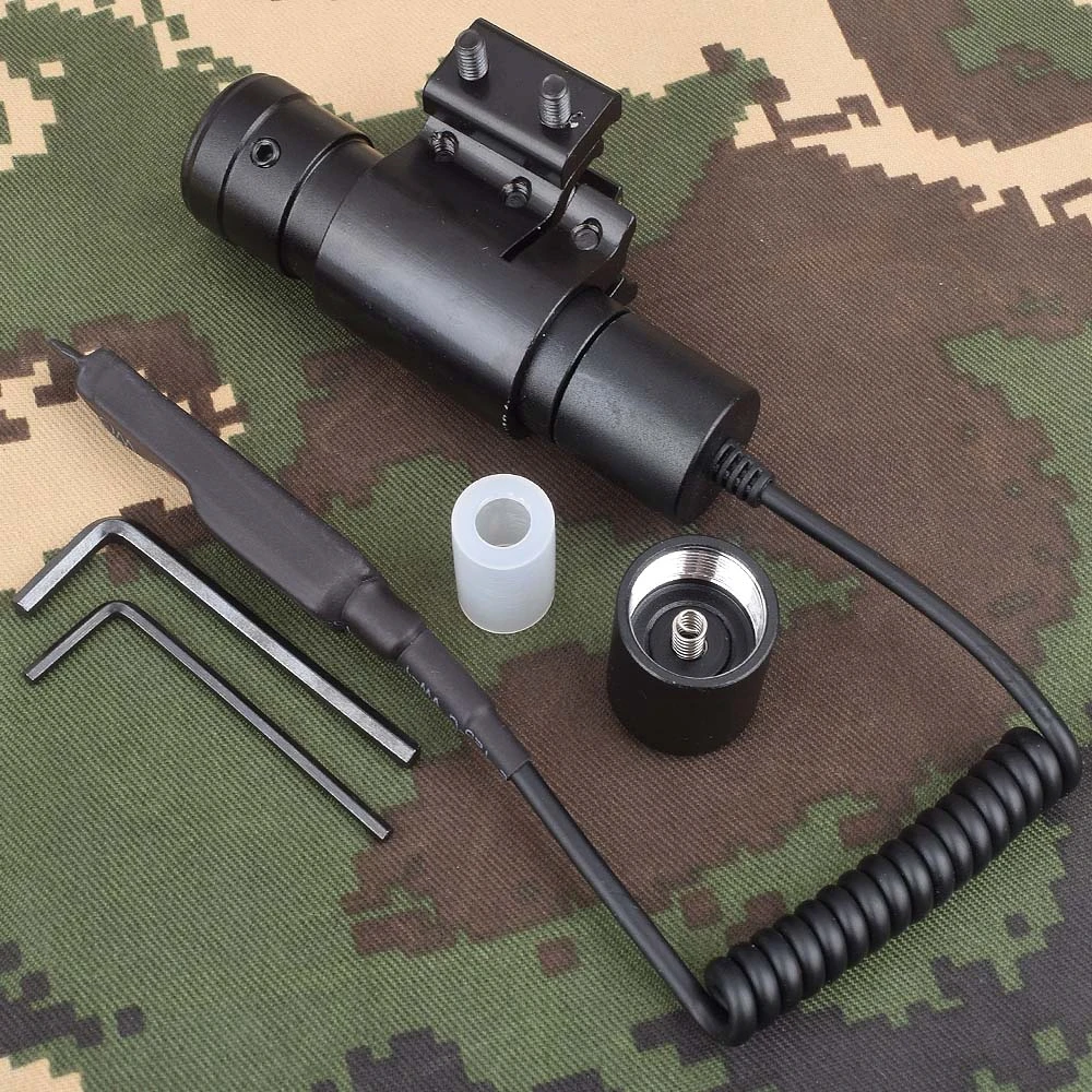 Tactical Red Dot Laser Sight Scope For Air Gun Rifle Weaver Adjustable 11/20mm Picatinny Rails Mount Rail Airsoft Hunting | Спорт и