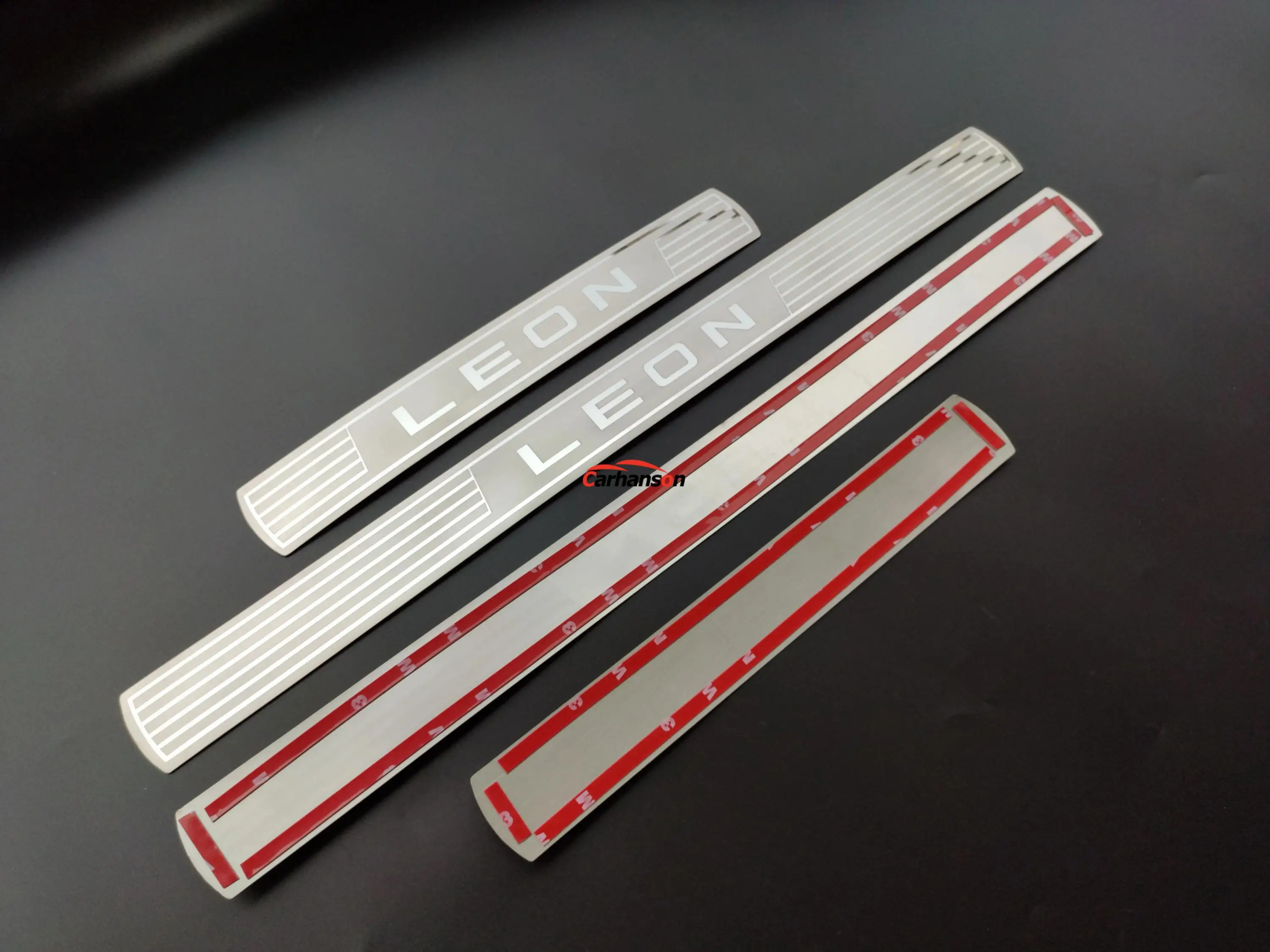 For Car Sticker Seat Leon mk3 X-Perience Cupra FR 2014 2015 2017 2019 Door Sill Scuff Plate Protection Auto Accessories Styling