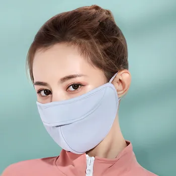 

2 Layer Washable Earloop 3D Ice Silk Cotton Cycling Anti-Dust Filter Mouth Face-Cover Care Respirator For Bag Parts&Accessories