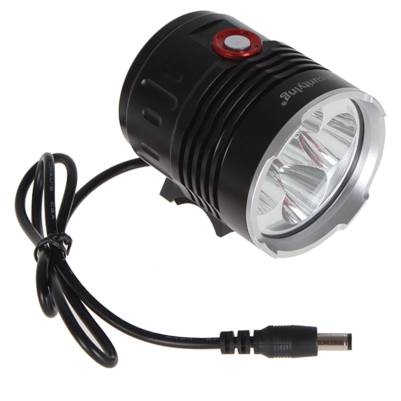 2500LM 5 x LB-XL T6 LED Bicycle Light Headlamp