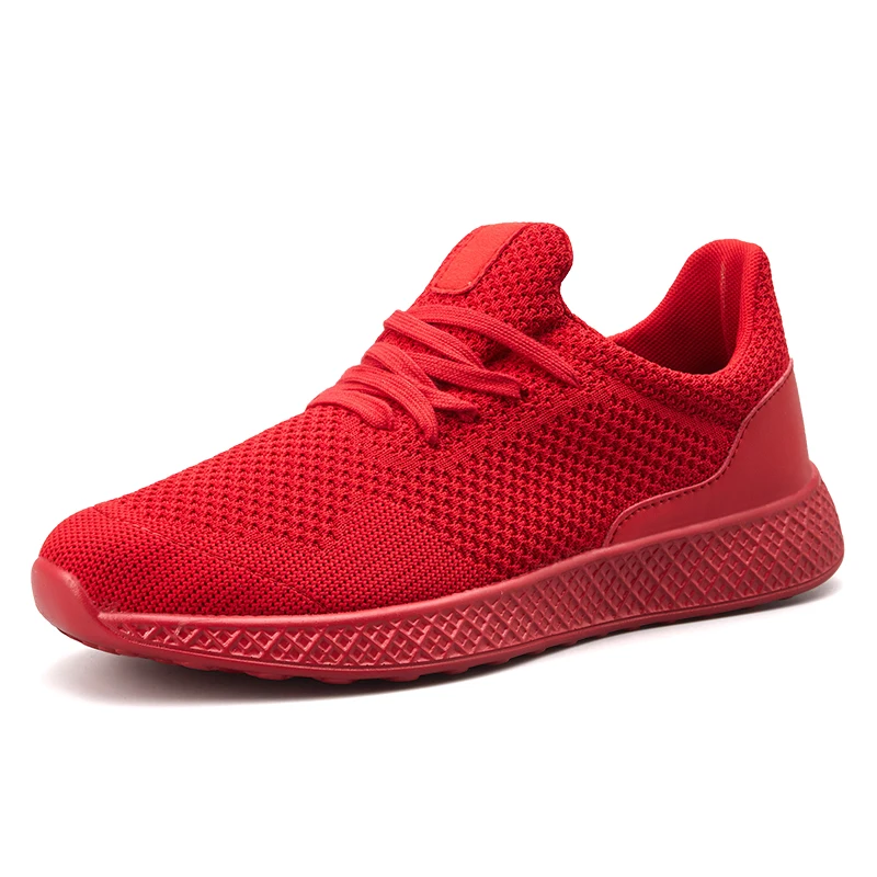 

Men Casual Shoes Breathable Mesh Sneakers Men Super Light Male Shoes Flats Trainers Hombre Custom Logo Packing For Drop Shipping
