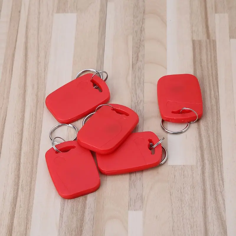 

IC+ID UID 13.56MHZ Changeable Writable Rewritable Composite Key Tags Keyfob Dual Chip Frequency + RFID 125KHZ T5577 EM4305