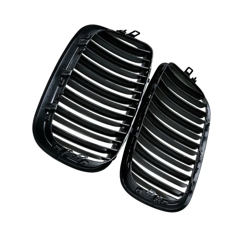 2 шт. в комплекте автомобильная решетка высокое качество для BMW E70 E71 2008 2013 ABS черная