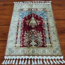 2,5 'x4' шелковый ковер ручной работы классический ковер для спальни Кашмир ковер