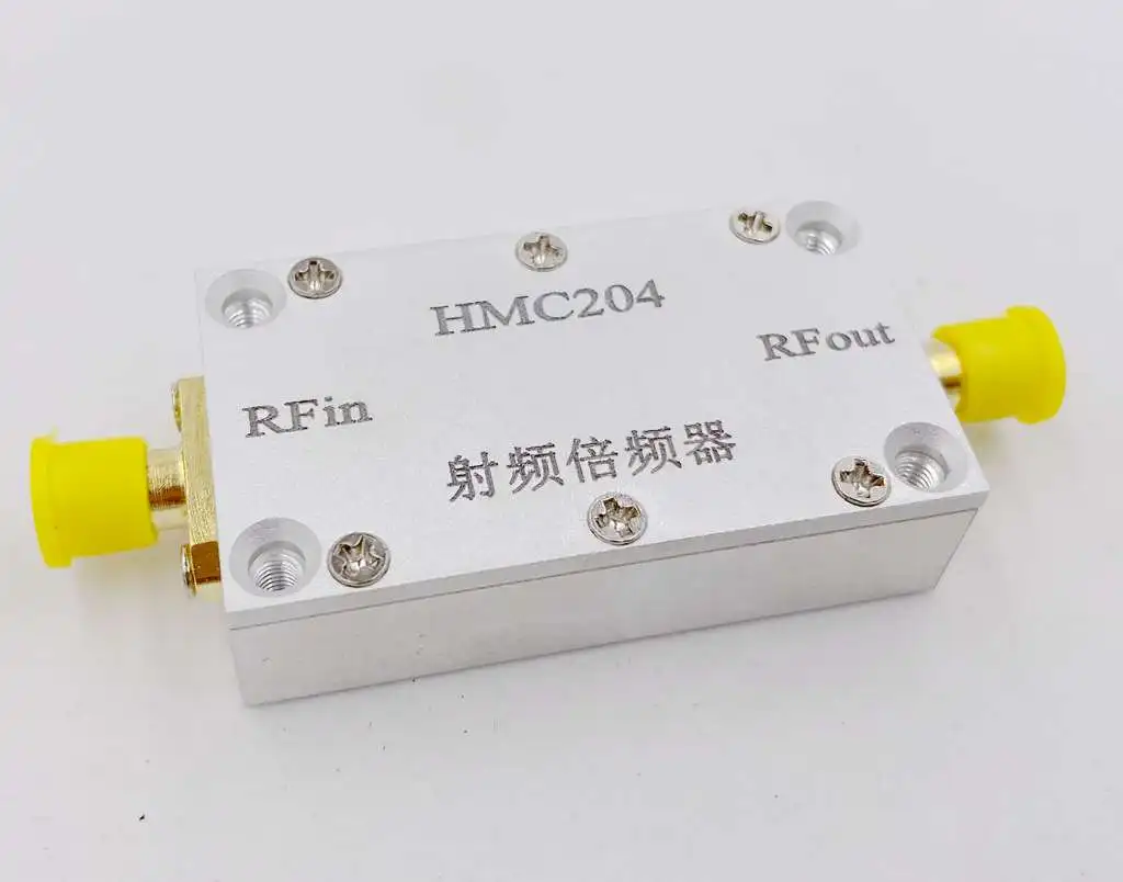 

RF Frequency Multiplier Hmc187 Hmc189 Hmc204 Aluminum Alloy Shell Shielding 0.8-8ghz