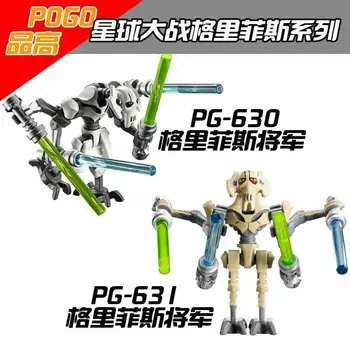 

Disney Star Wars The Clone Wars General Grievous Building Blocks Figure Toys for Children Birthday Gift Count Dooku Cyborg