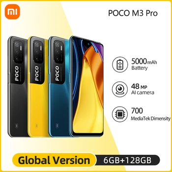 Global Version POCO M3 Pro 5G Dimensity 700 Octa Core NFC 90Hz 6.5” FHD+ DotDisplay 48MP Triple Camera 5000mAh in Stock 1