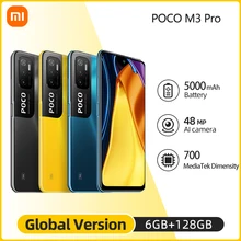 Global Version POCO M3 Pro 5G Dimensity 700 Octa Core NFC 90Hz 6.5” FHD+ DotDisplay 48MP Triple Camera 5000mAh in Stock