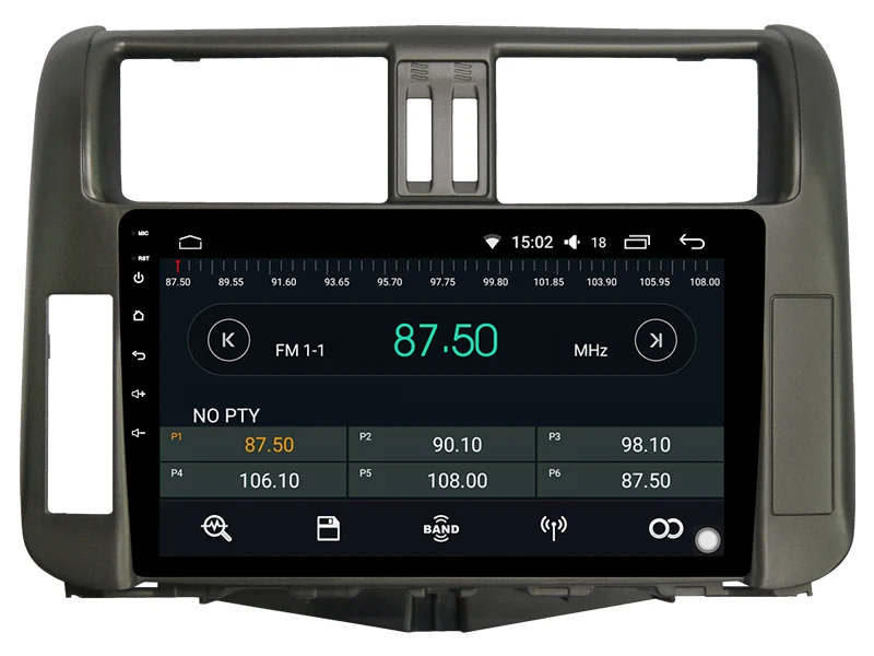 AVGOTOP Android 9,0 gps автомобильный dvd-плеер для TOYOTA 2011-2013 PRADO 4 ГБ ОЗУ 64 Гб флэш большой экран в автомобиле dvd-плеер