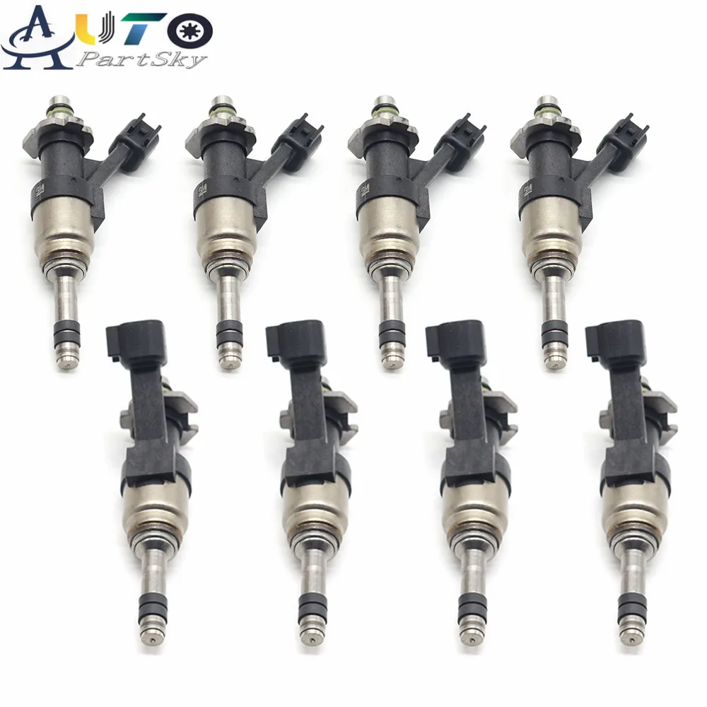 US $101.42 US 8 Pieces 12668393 Fuel Injector Supply Injection For Cadillac Chevy Camaro SS For GMC For GM 62L 126723701265693112668651