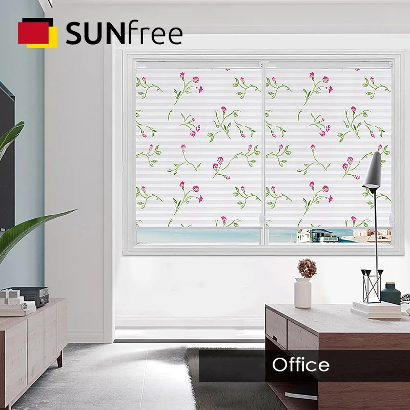 Жалюзи из нетканого материала жалюзи с принтом в виде сот шумоподавлением для