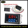 Mini voltímetro Digital DC 100V 10A, amperímetro de Panel, amperímetro de voltios, medidor de corriente de voltaje, Detector de doble pantalla LED de 0,56 